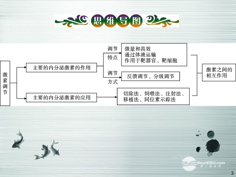 【四元聚焦】2014高考生物大一轮复习-专题16-人和高等动物的体液调节配套课件-新人教版.ppt_第3页