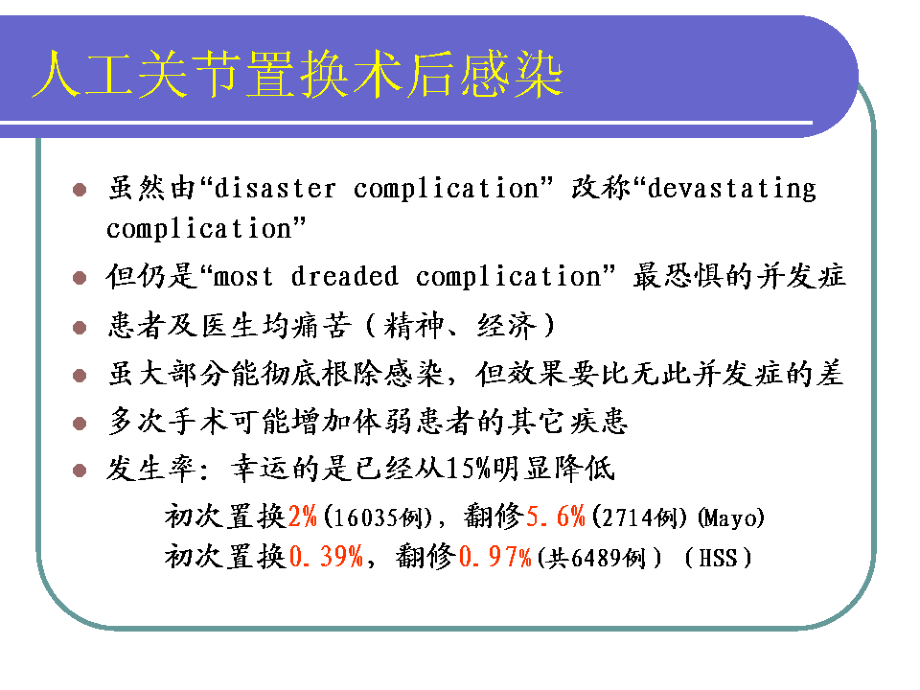 二期翻修治疗人工髋关节置换术后感染讲义_第2页