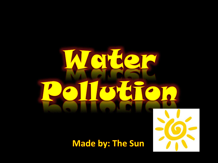 water-pollution水污染英文ppt.ppt_第1页