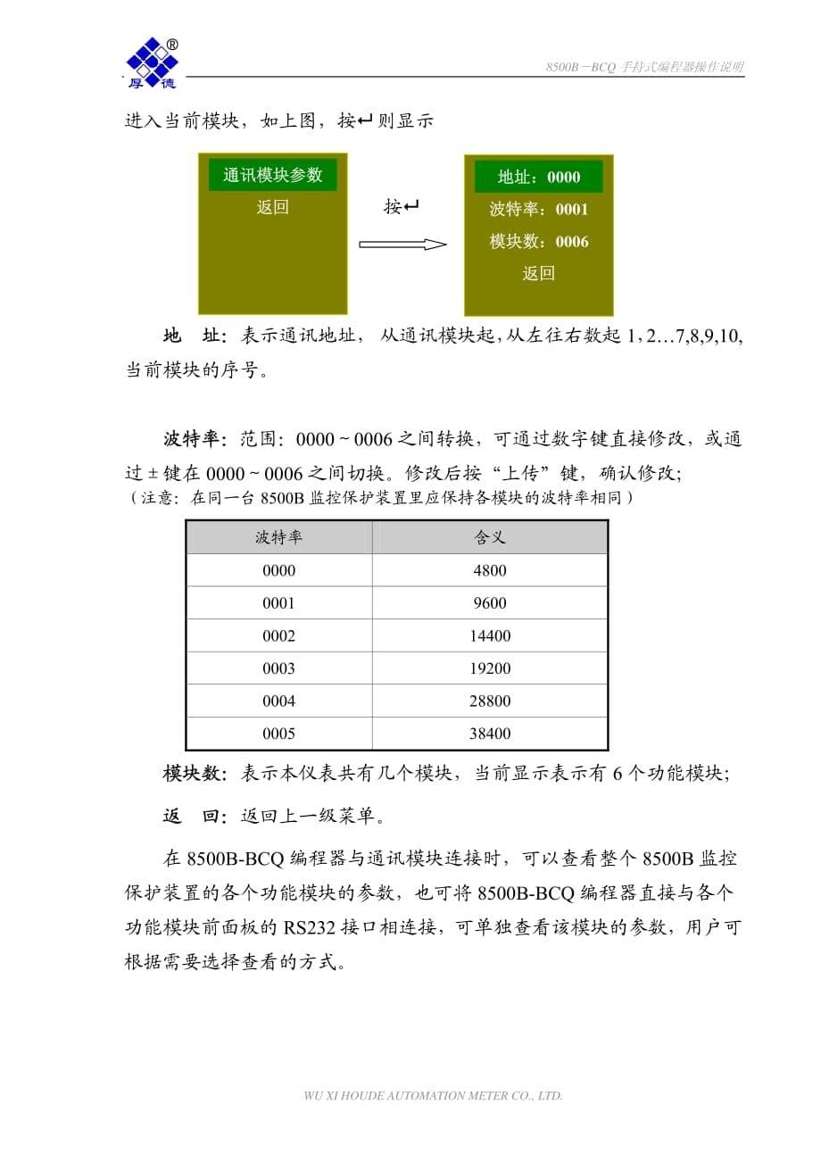 hzd-8500b编程器使用说明书_第5页