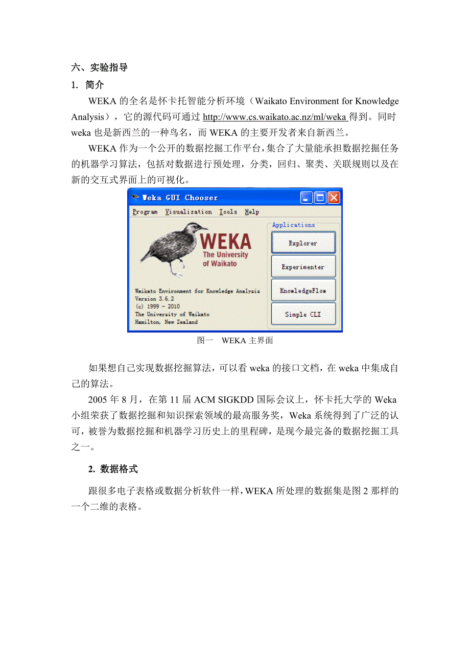 数据挖掘技术实验指导书_第3页