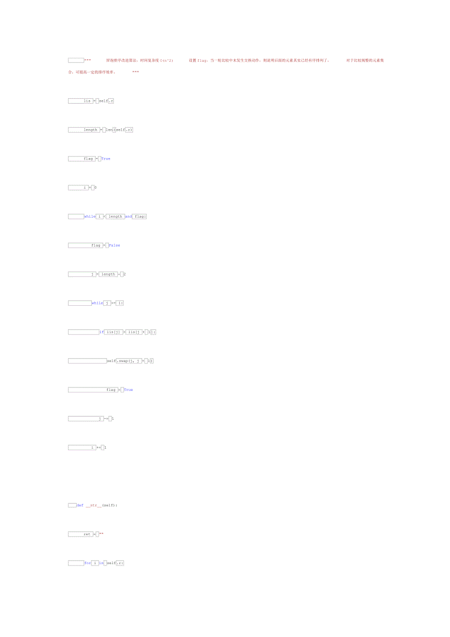 基于python的七种经典排序算法概要_第4页