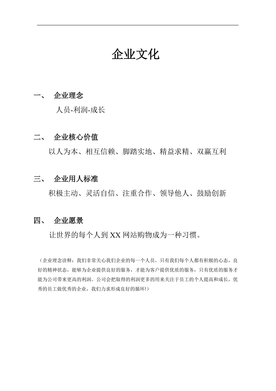 xxx电子商务公司人力资源管理制度_第3页