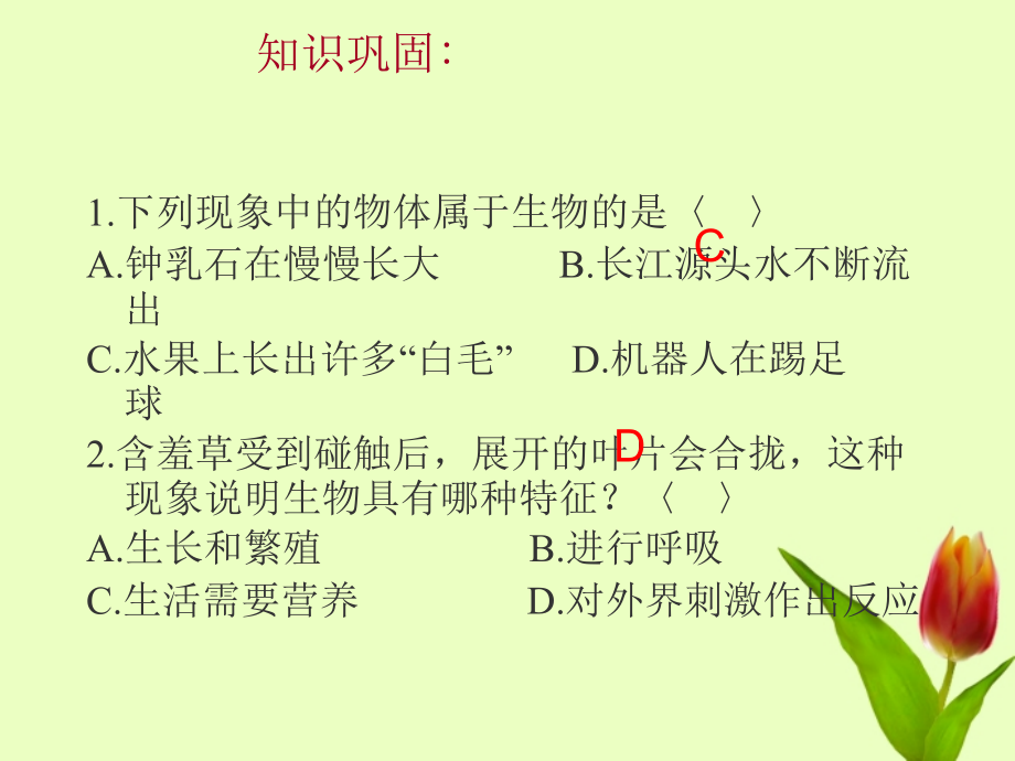 生物新课标七上册 总复习_第3页