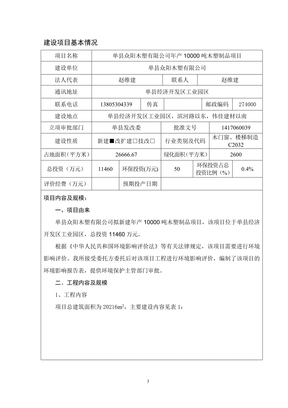 单县众阳木塑有限公司环评_第4页