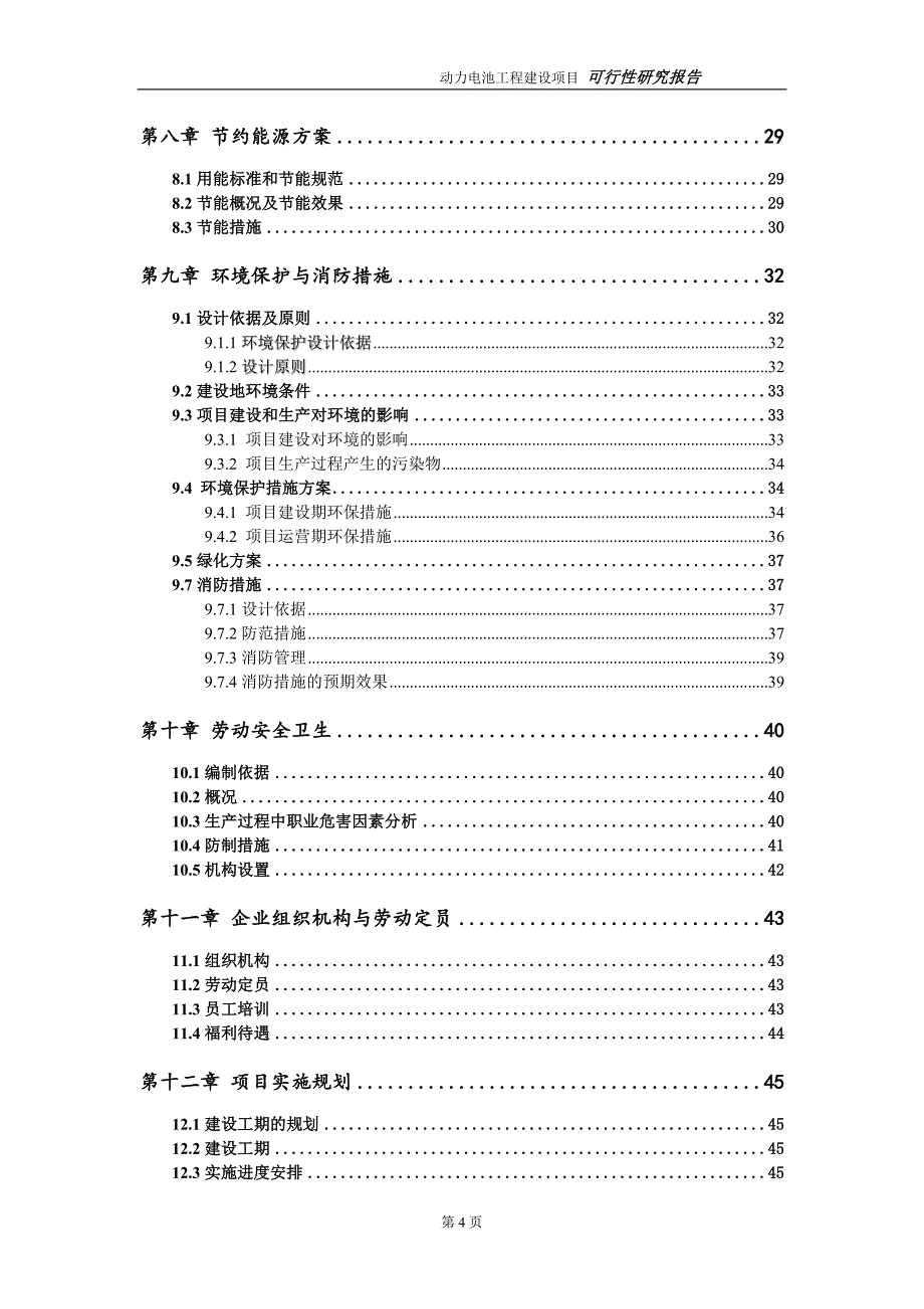 动力电池项目可行性研究报告（代申请报告）(1)_第4页