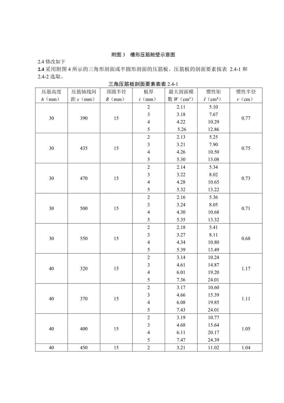 钢质海洋渔船建造规范(2015)2016年修改通报_第5页