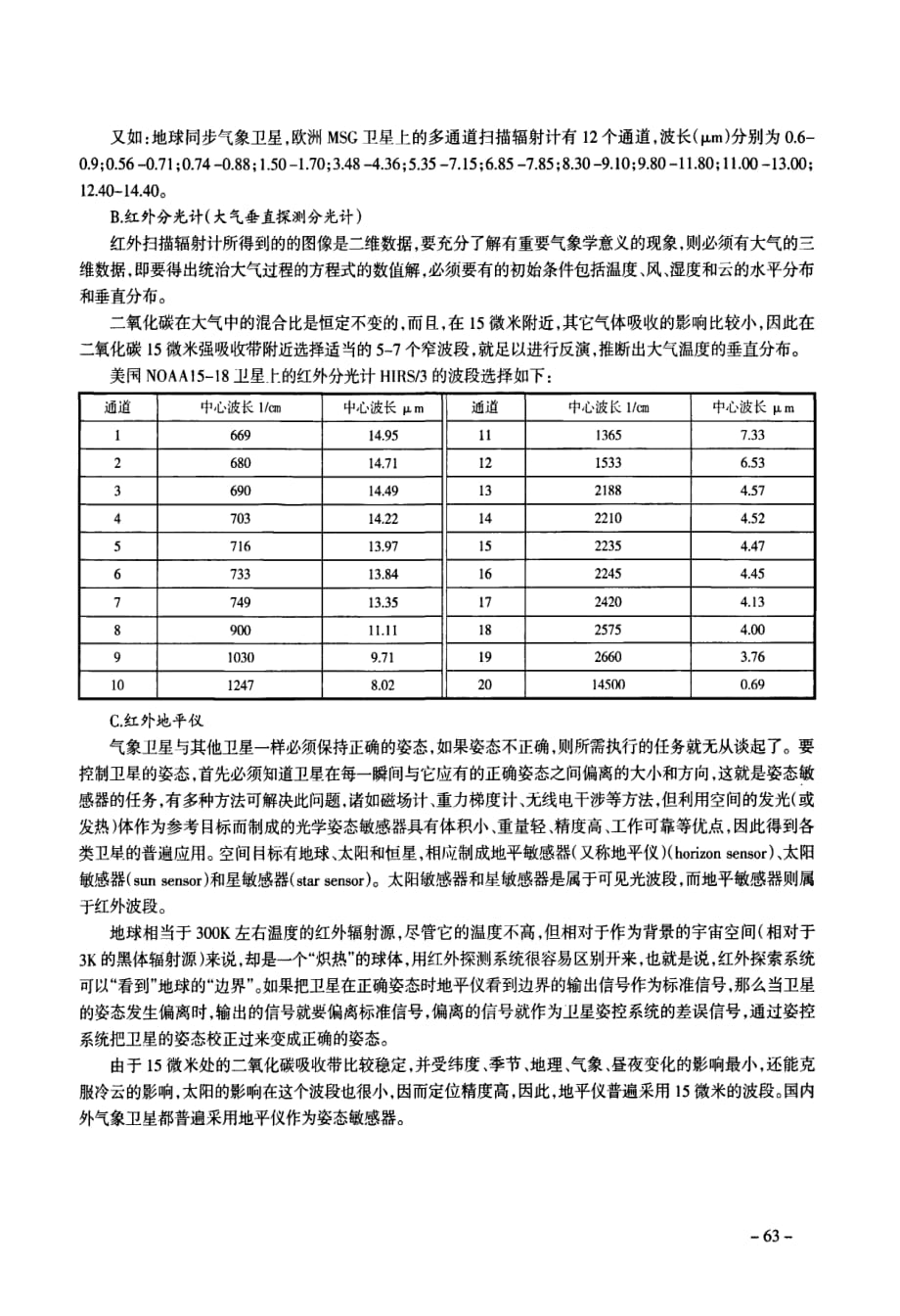 红外仪器在气象卫星中的应用研究_第3页