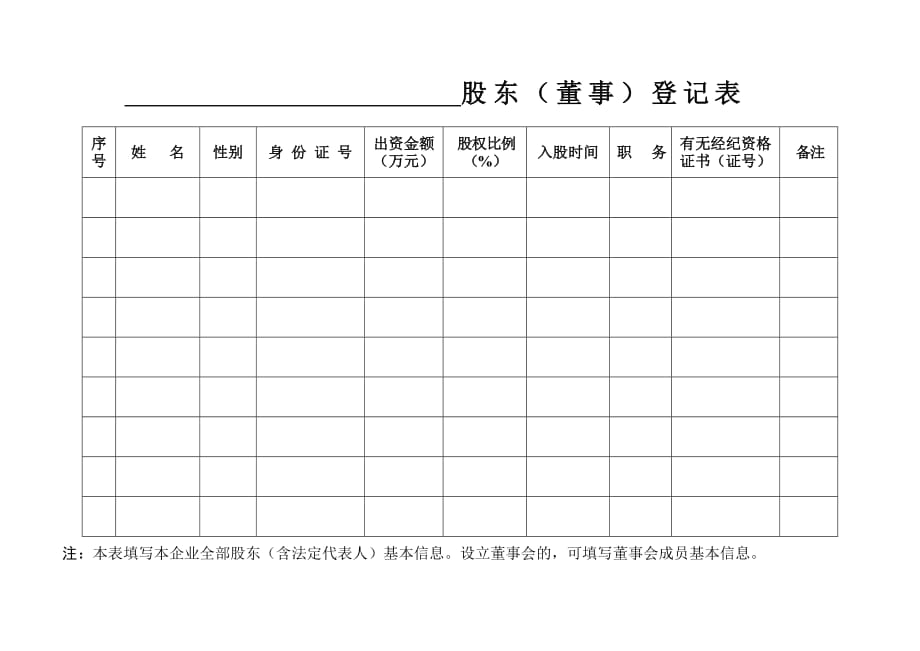 北京市房地产经纪机构备案登记表_第4页