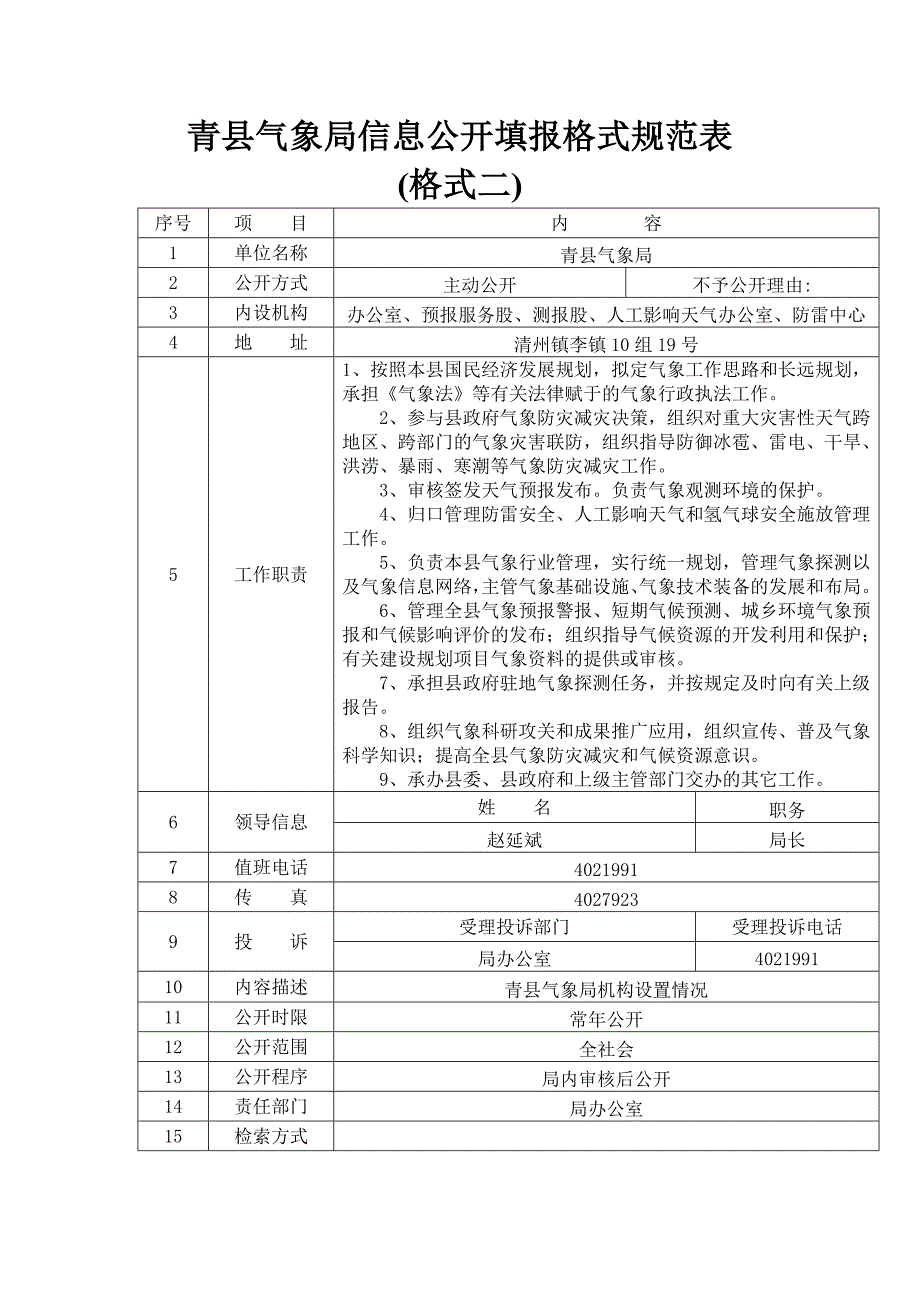 青县气象局信息公开填报格式规范表_第2页