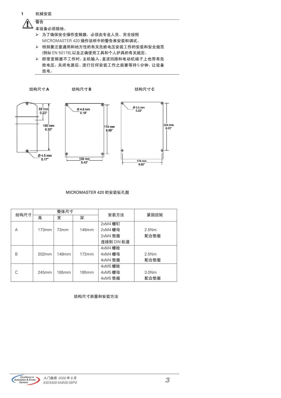 西门子变频器mm420使用说明书中文版_第3页