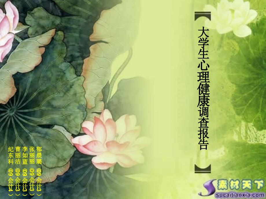 心理健康(ppt)概要_第1页