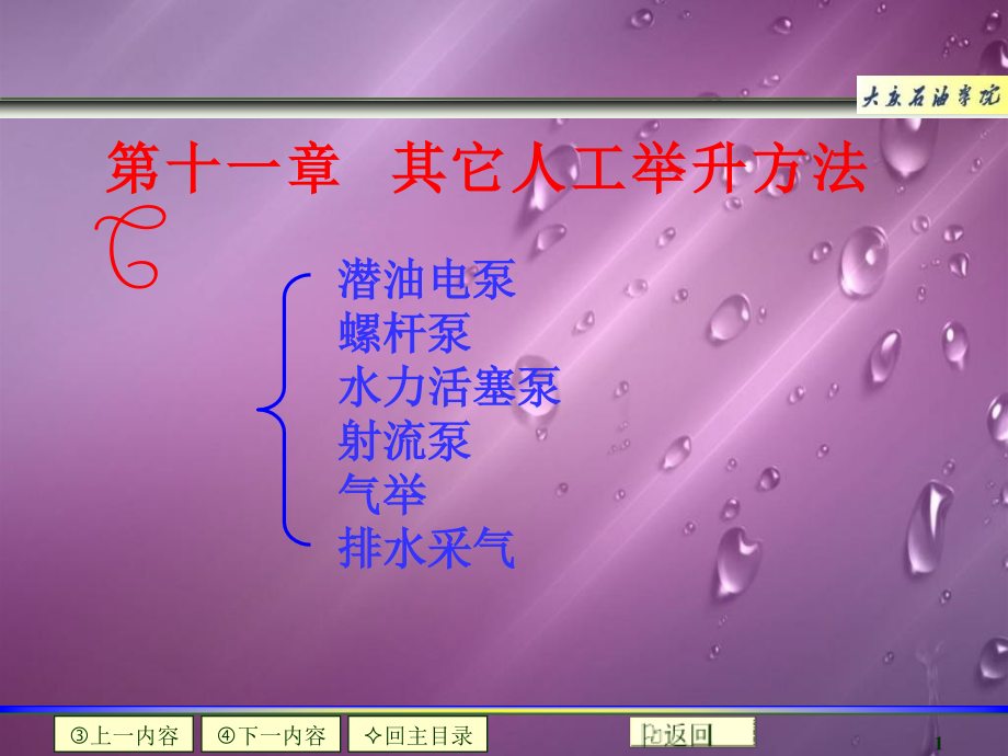 某大学石油工程电子教案1112章_第1页