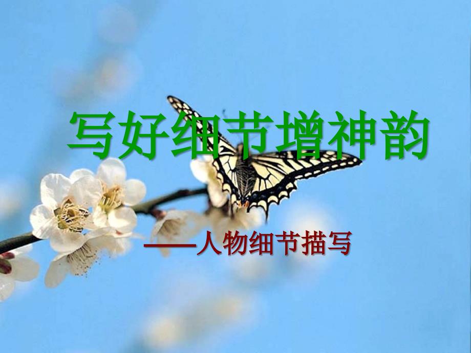 作文指导：细节描写（公开课）.ppt_第2页