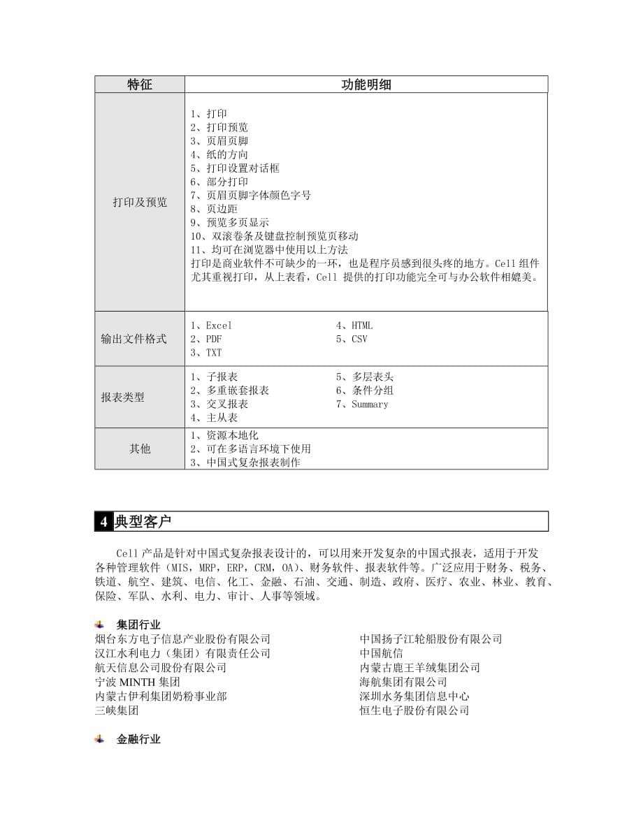 用友华表cell报表开发工具控件要点简介_第5页