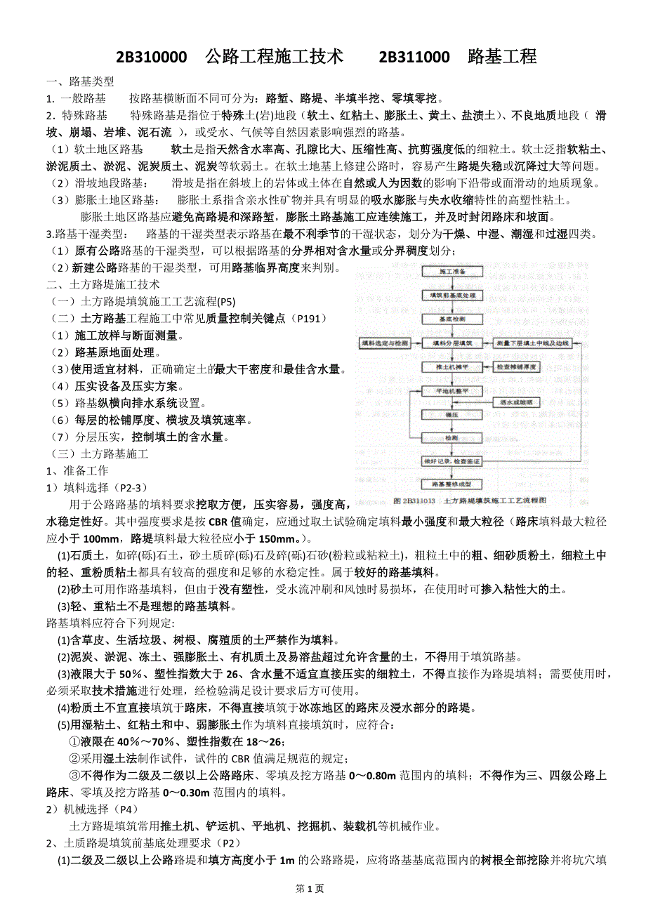 2017年二建公路精简教材,word版_第1页