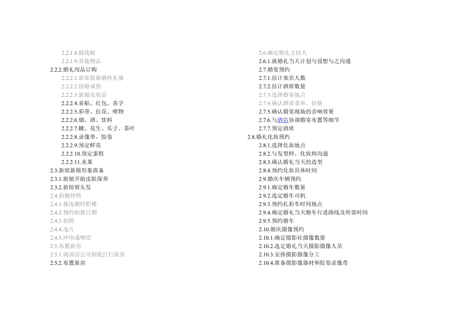 超详细的婚礼清单2_第4页