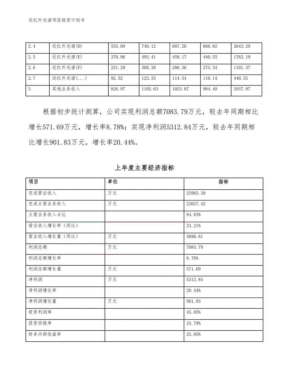 近红外光谱项目投资计划书（参考模板及重点分析）_第3页