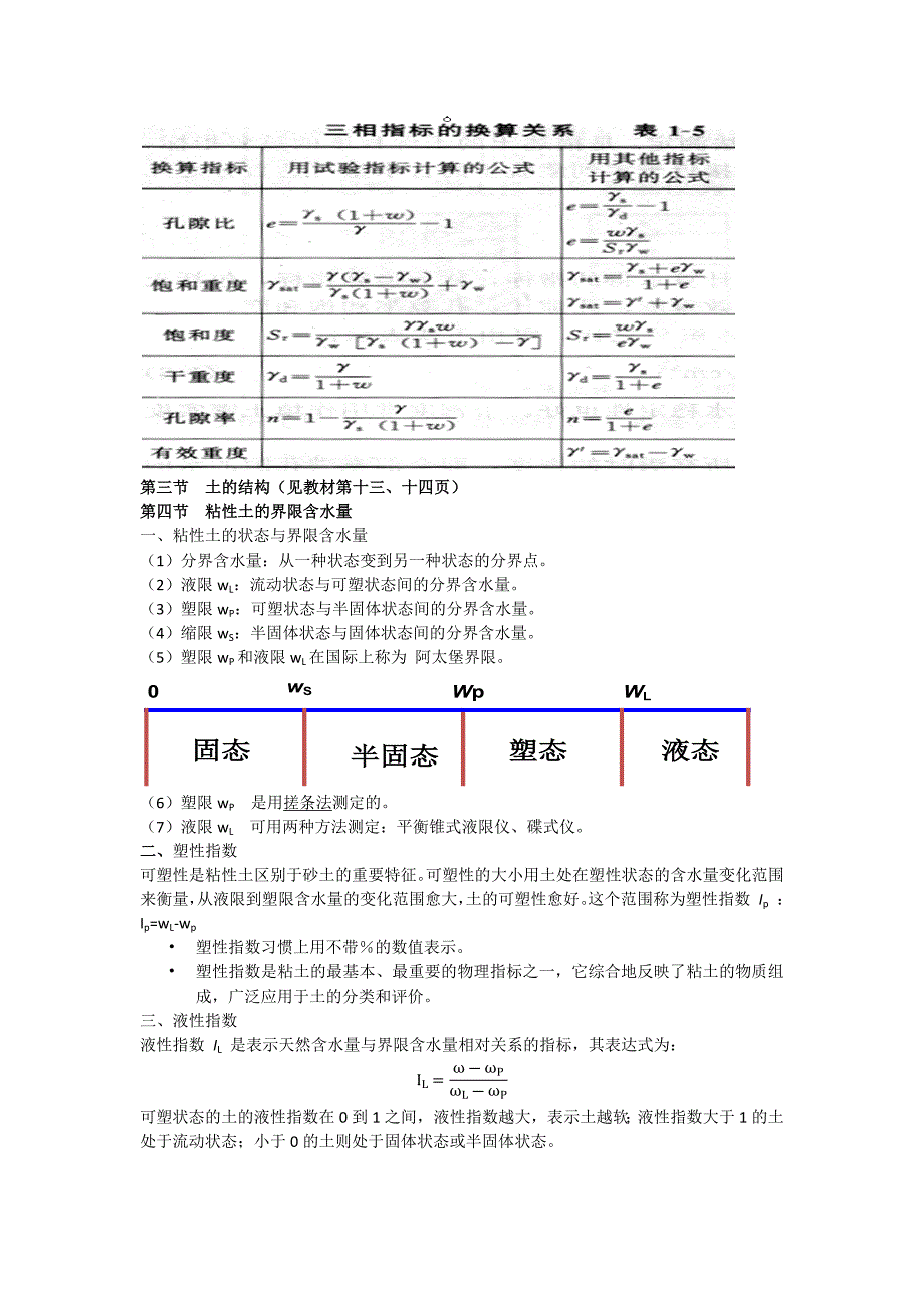 同济大学土力学复习概要_第4页