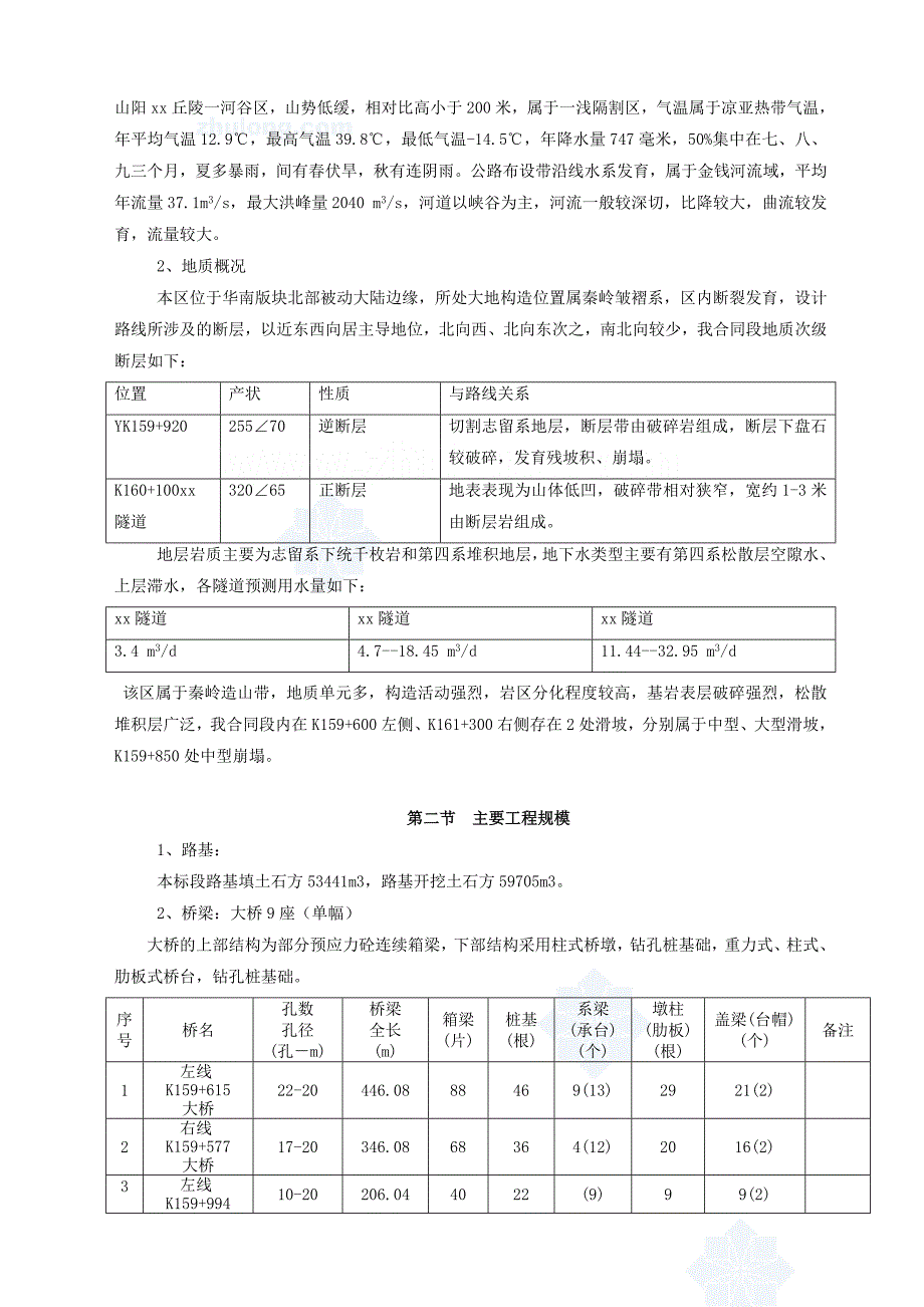 银川武汉线某段高速公路某合同（实施）施工组织设计secret_第2页