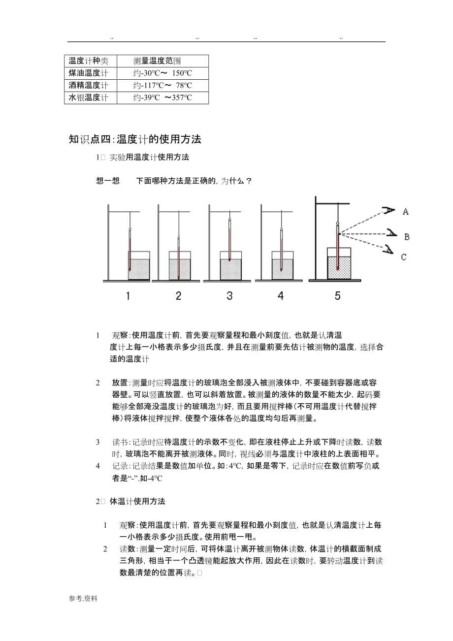 温度计知识点汇总_第3页