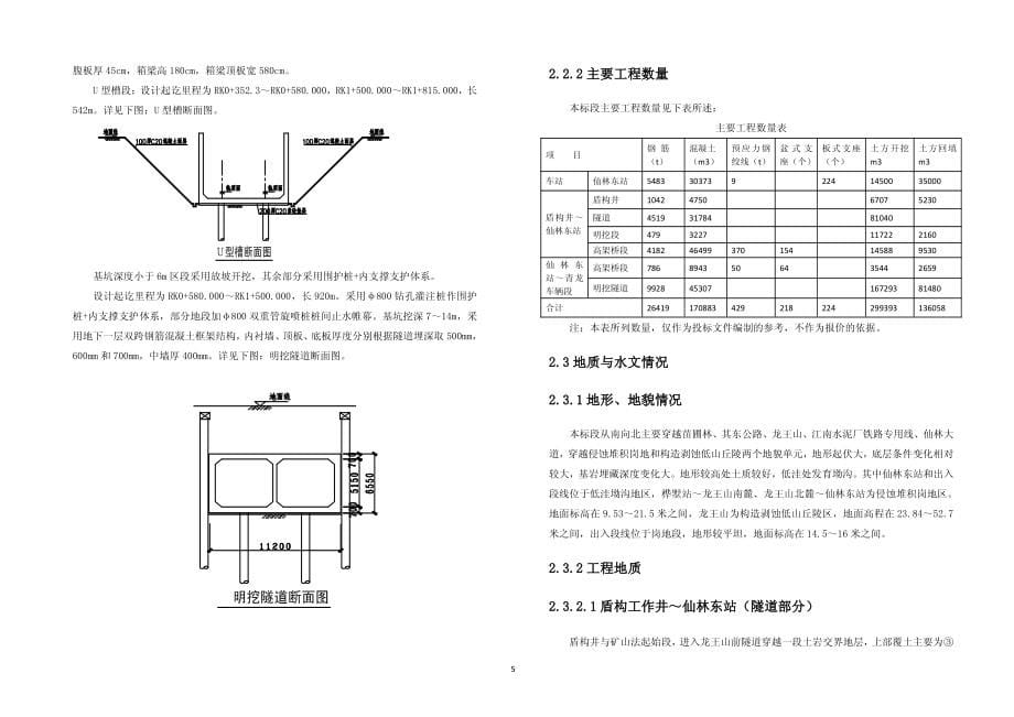 南京地铁四号线一期工程项目d4-ta15标技术标_第5页