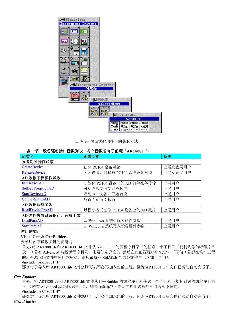 驱动软件使用说明书_第5页