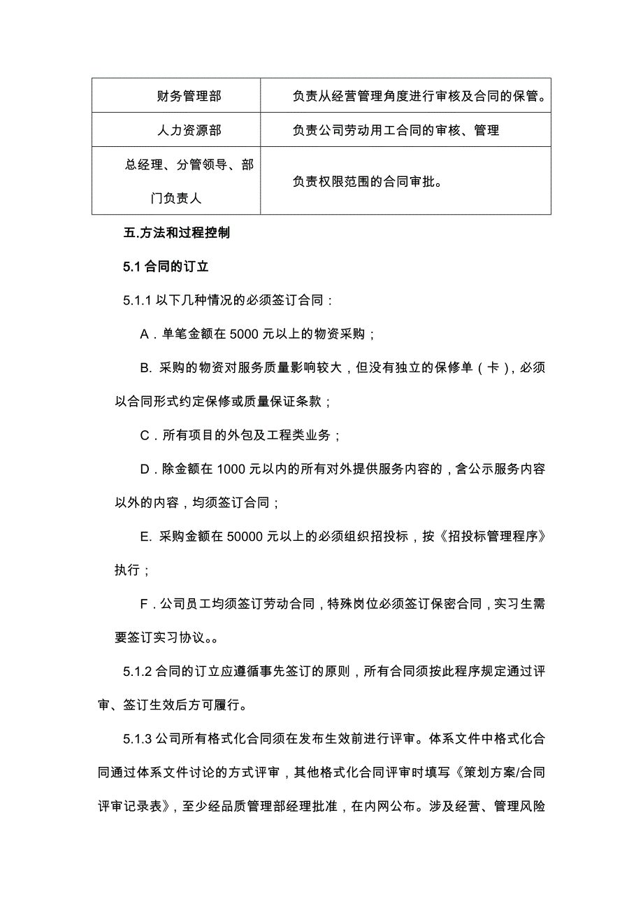 某知名房地产公司合同管理制度_第2页