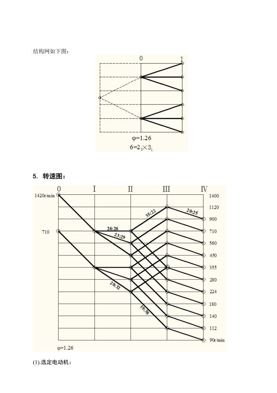 机械系统课程设计说明书_第5页