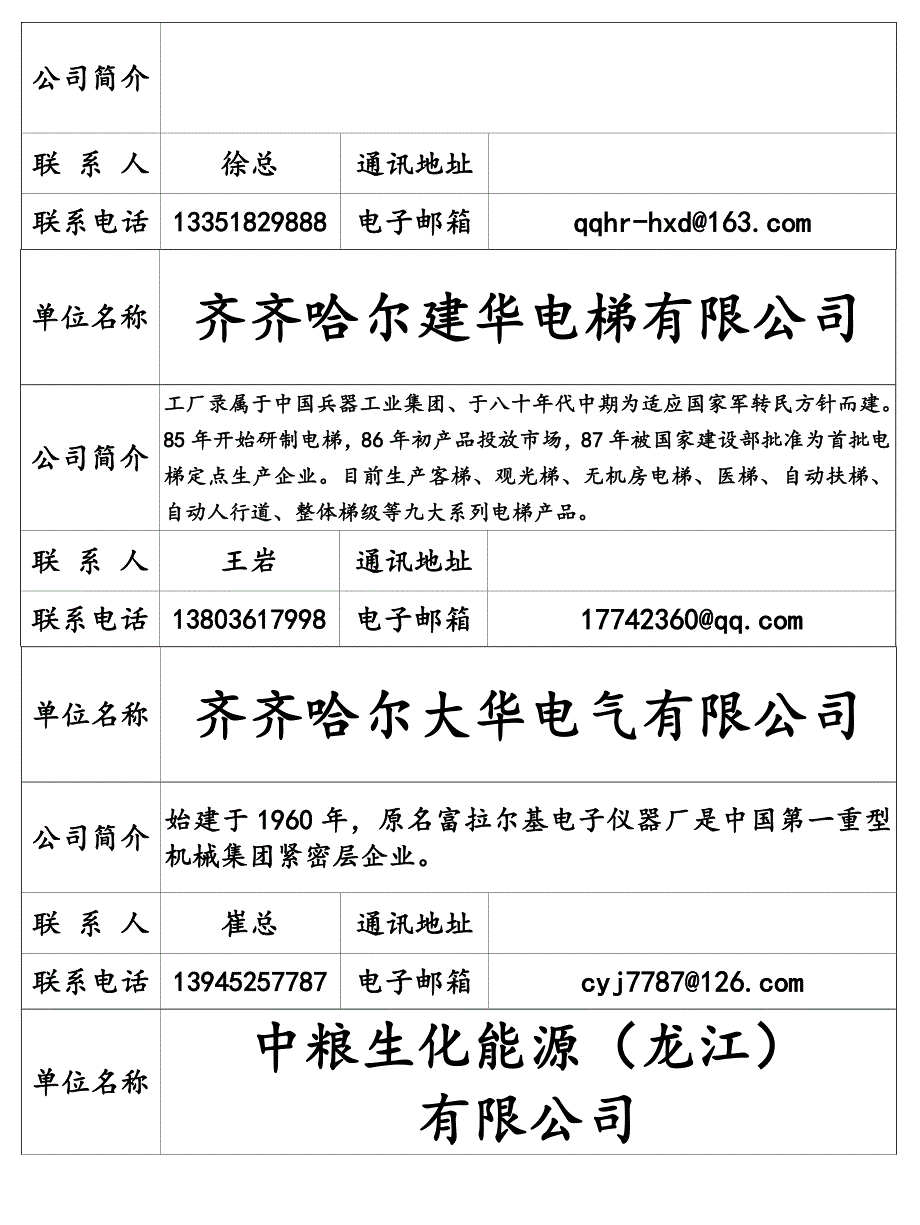 用人单位需求信息表33页_第4页