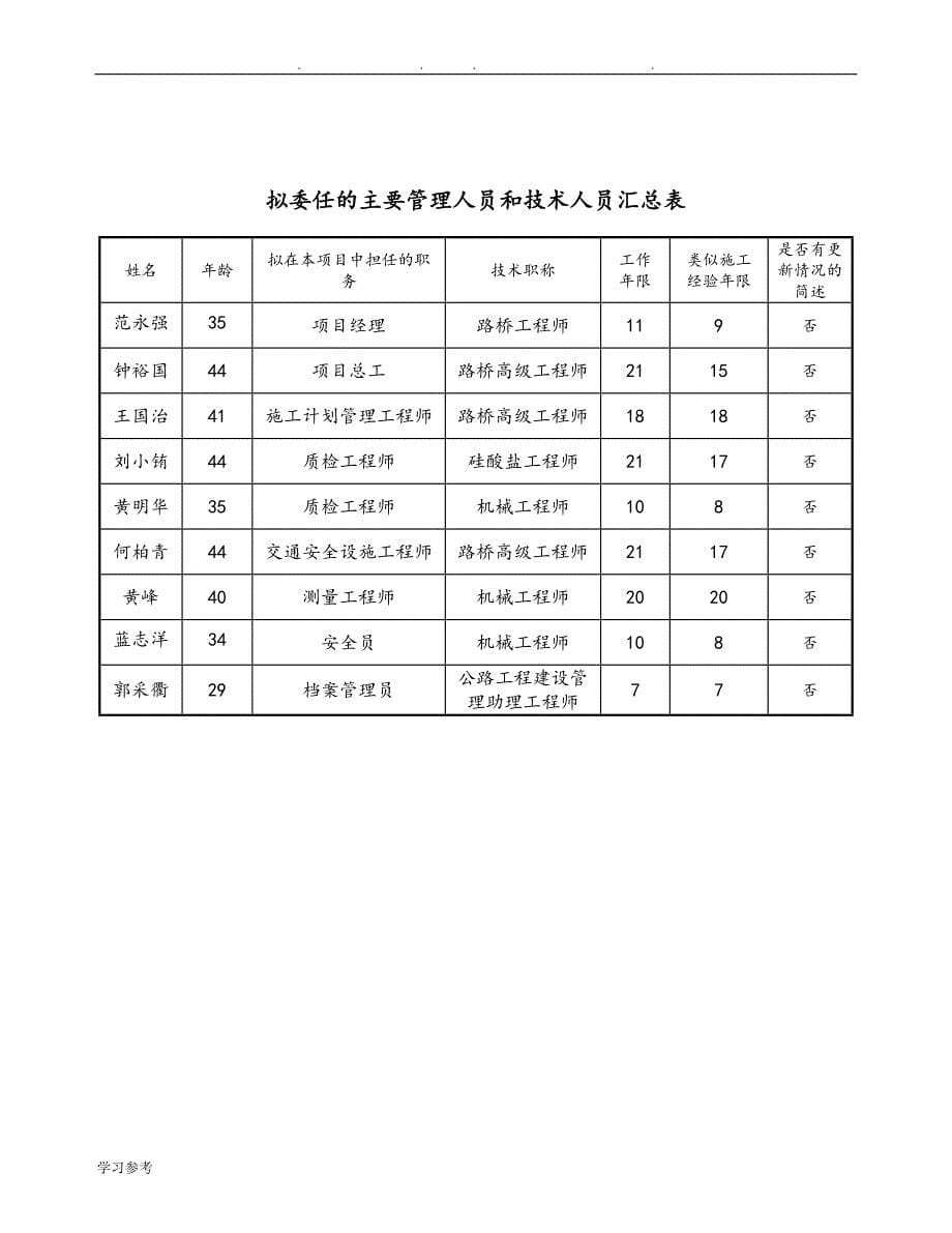 突起路标_工程施工设计方案_第5页