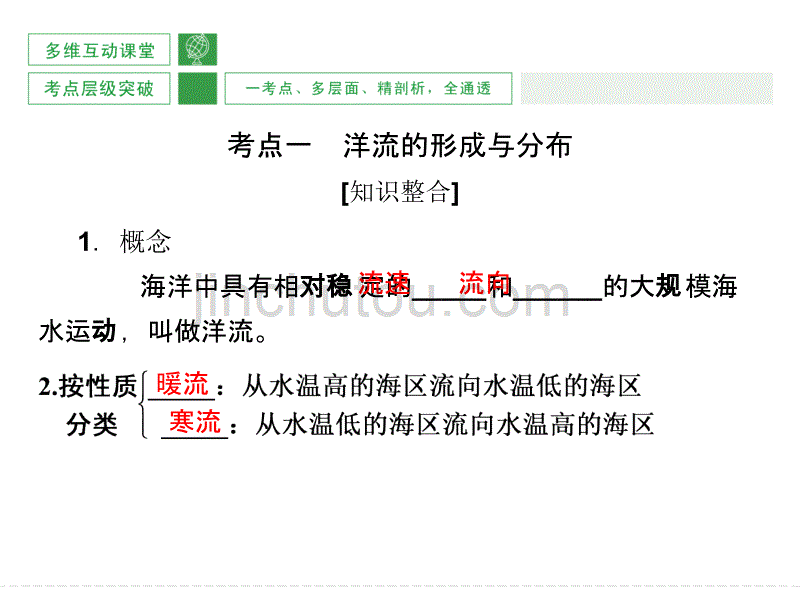 湘教版高三地理一轮复习洋流课件_第2页