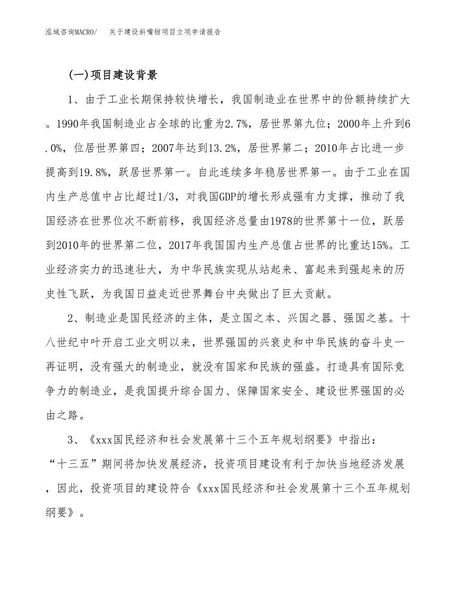 关于建设斜嘴钳项目立项申请报告（24亩）.docx_第5页