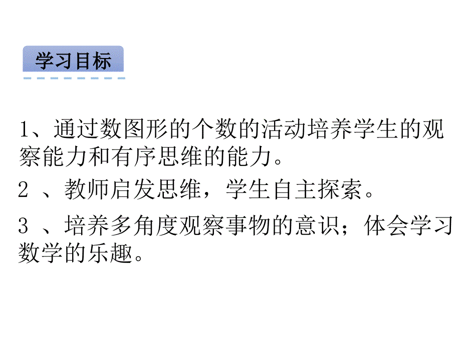 青岛版数学二上（54制）精品课件 7有序地数图形.pptx_第3页