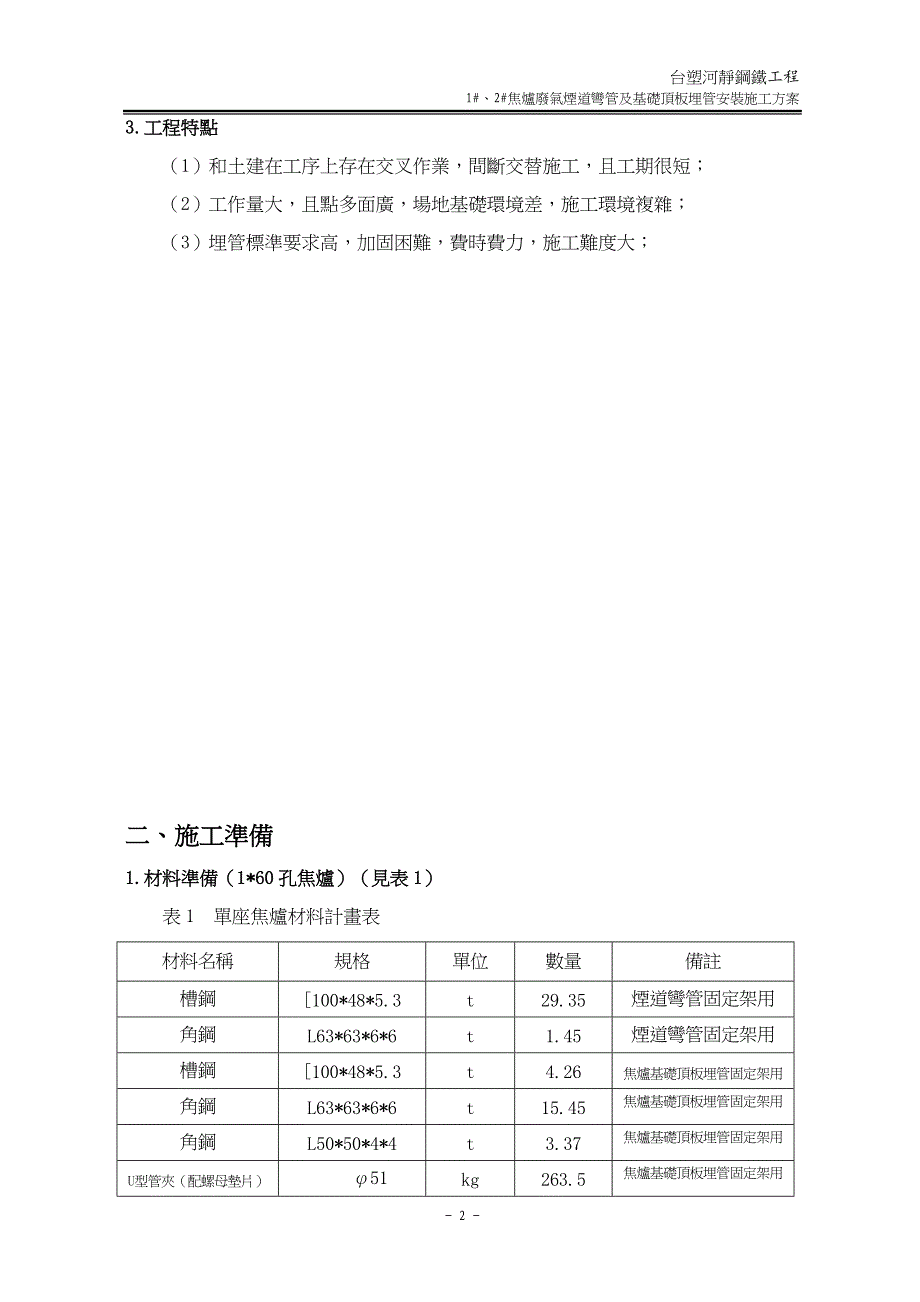 烟道弯管与炉底下喷管安装方案_第3页