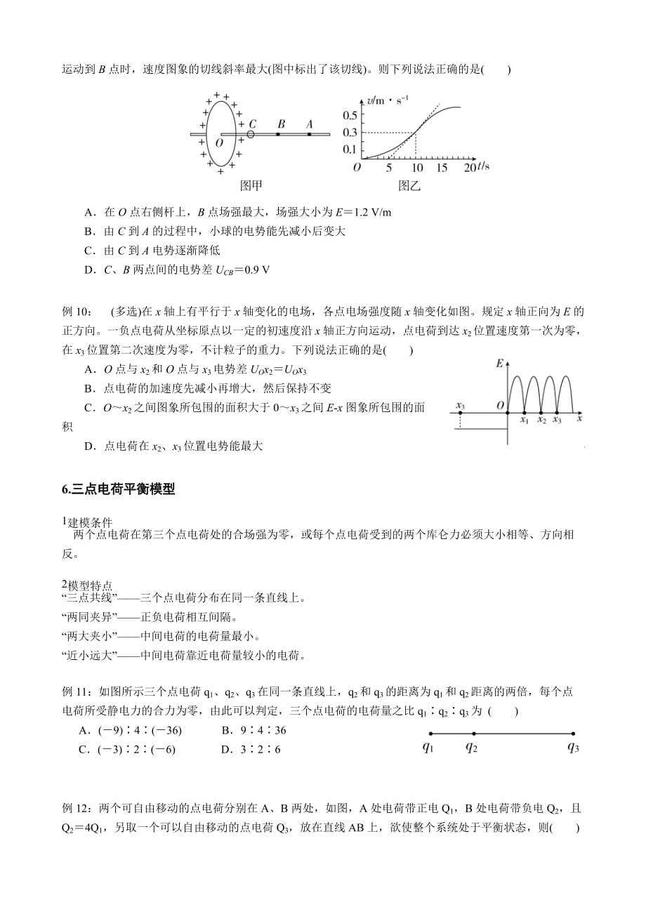 高中物理静电场解题方法总结_第4页