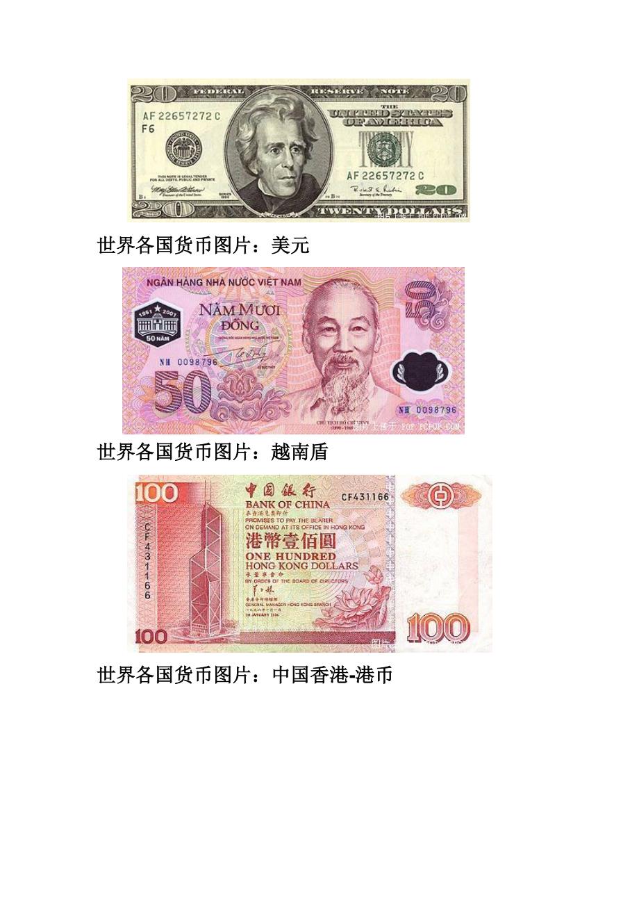 世界各国的货币名称及图片汇编_第4页