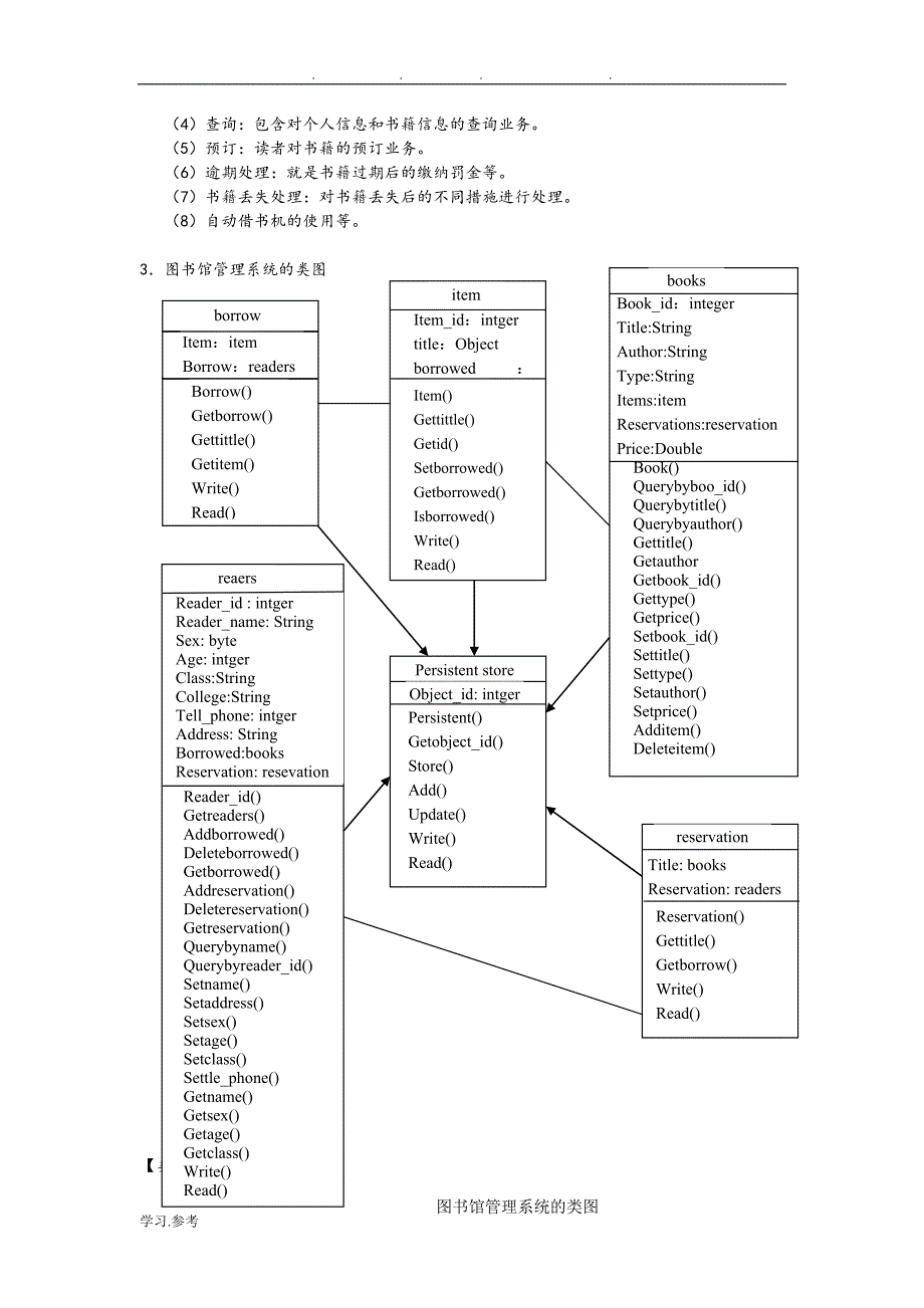 基于UML的图书管理系统模型_第4页