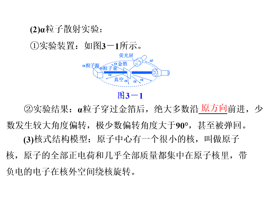 高考物理（人教通用版）一轮课件：选修3－5 第3节原子结构和原子核_第2页