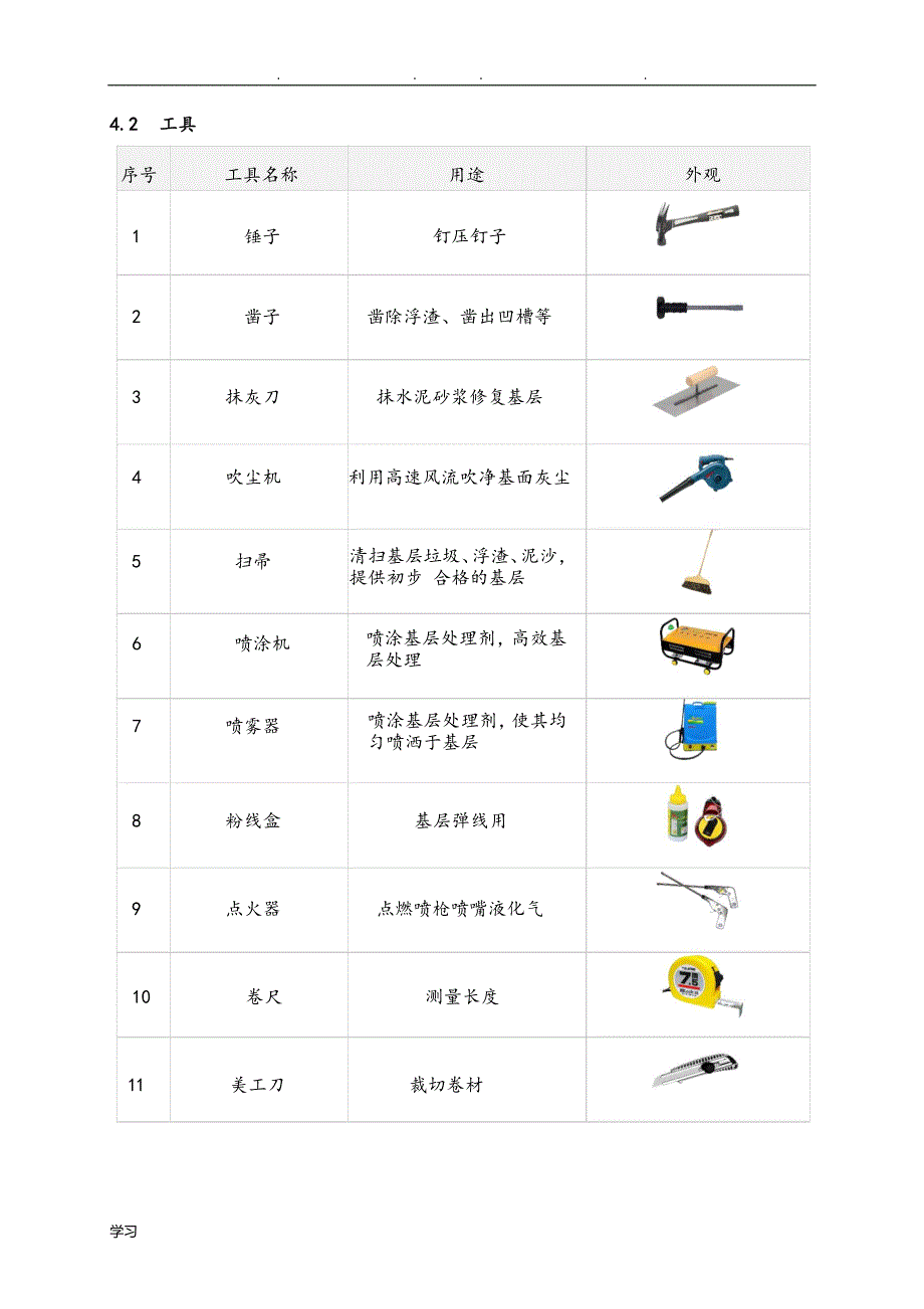 非固化搭配卷材工程施工设计方案_第4页