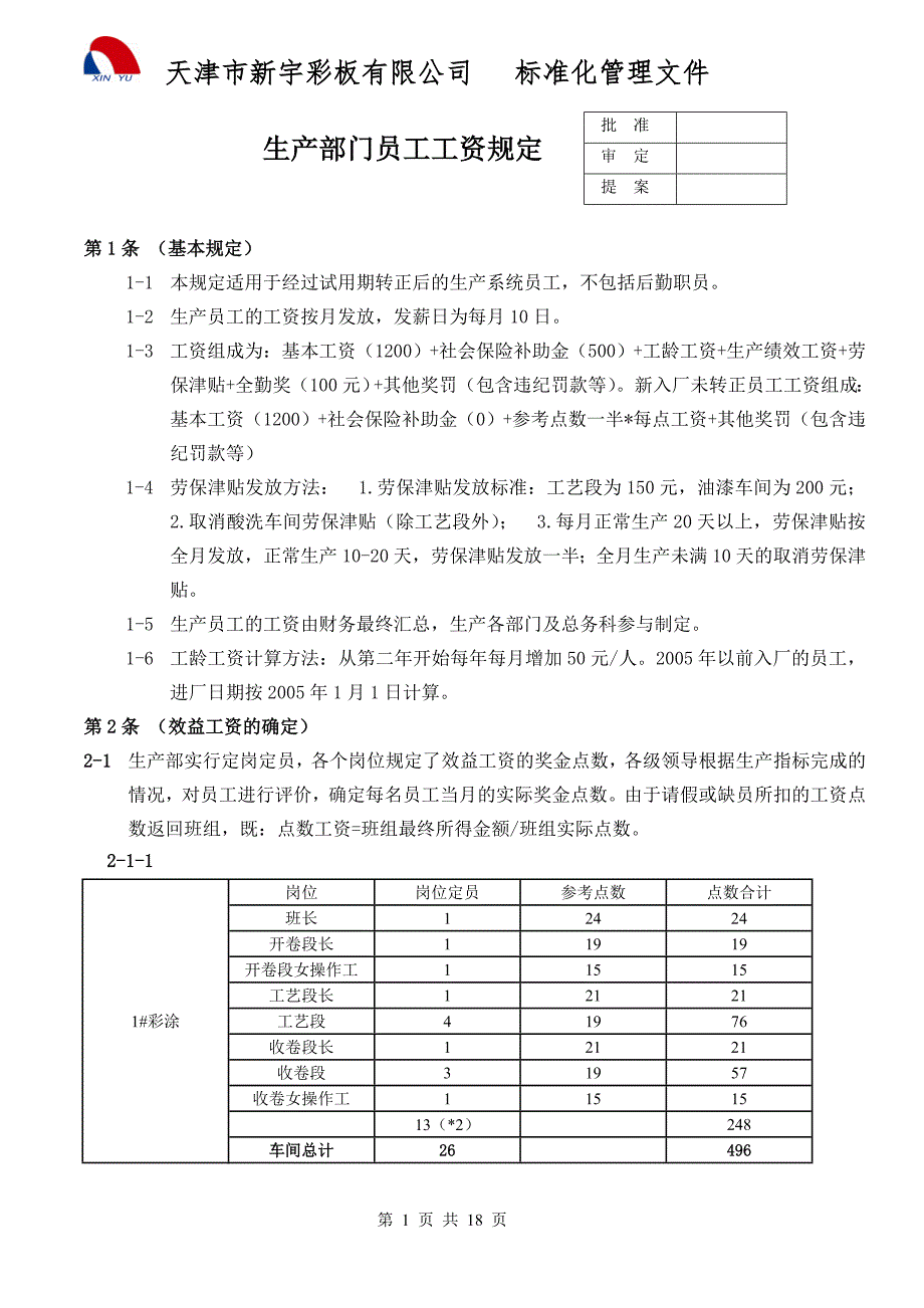 工资规定2013.5.28汇编_第1页