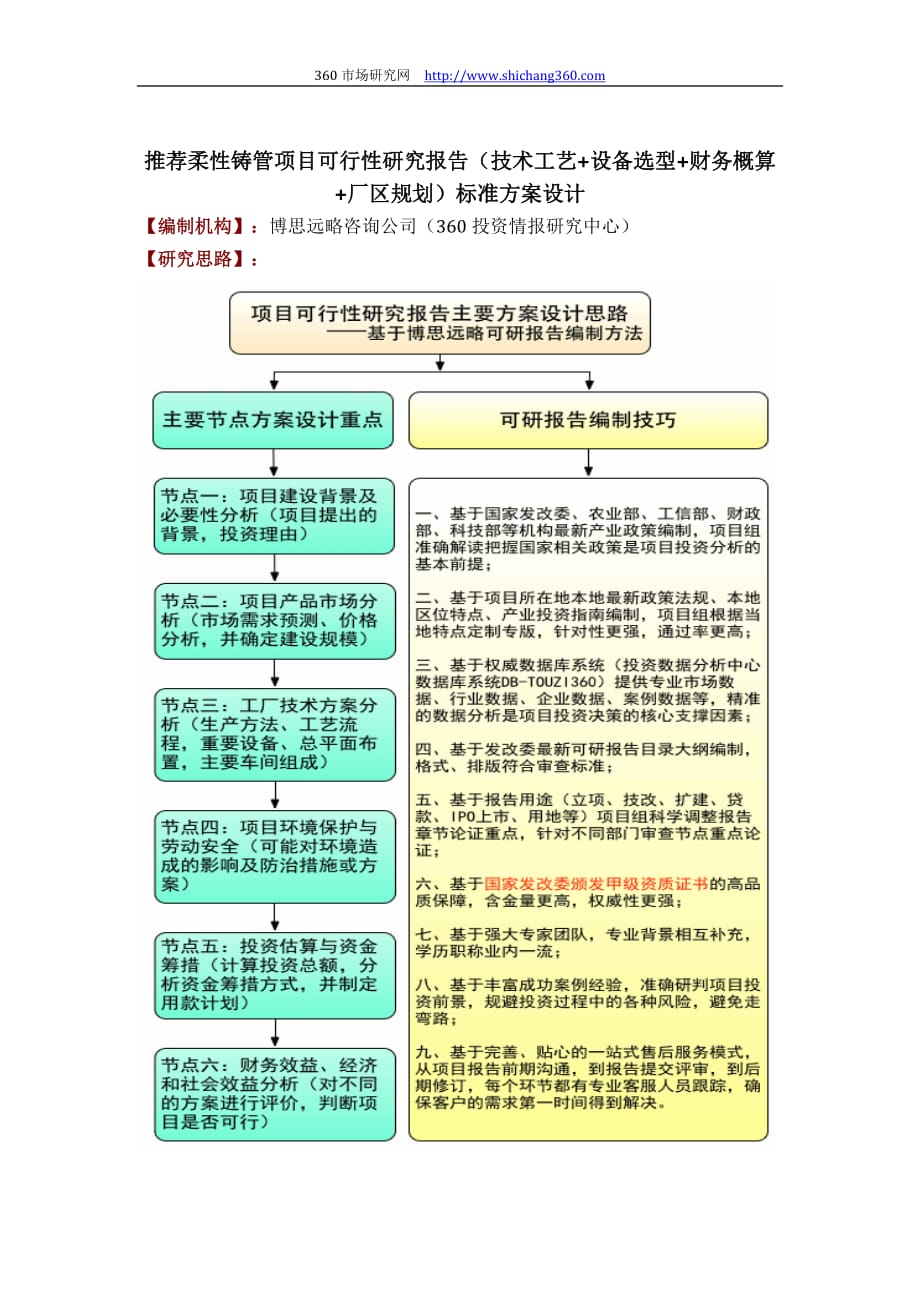 推荐柔性铸管项目可行性研究报告(技术工艺+设备选型+财务概算+厂区规划)标准设计_第1页