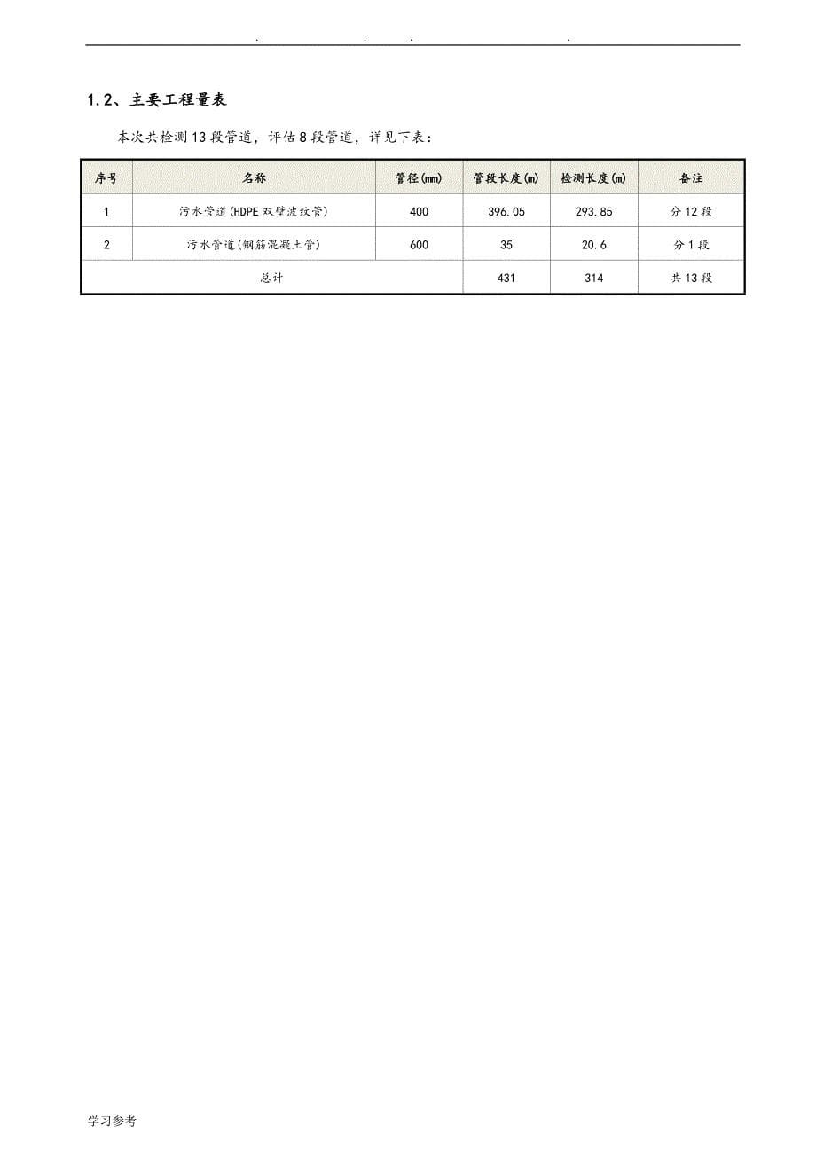 9.13工业园区雨污管道检测排查评估报告_第5页