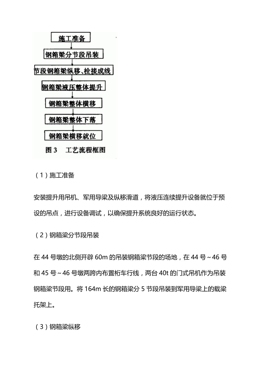 北京东四环立交桥钢箱梁液压提升安装具体施工_第4页