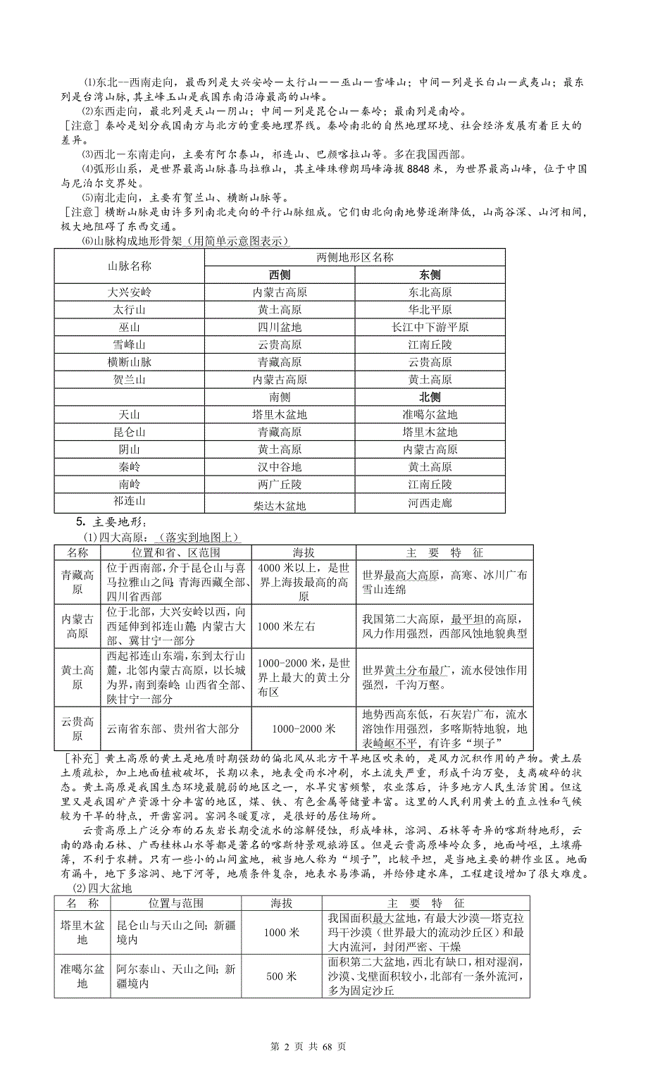 高考状元笔记地理篇-2017版_第2页