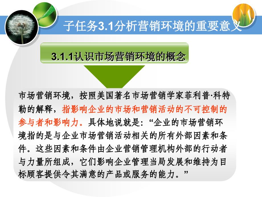 任务3市场营销环境分析资料_第4页