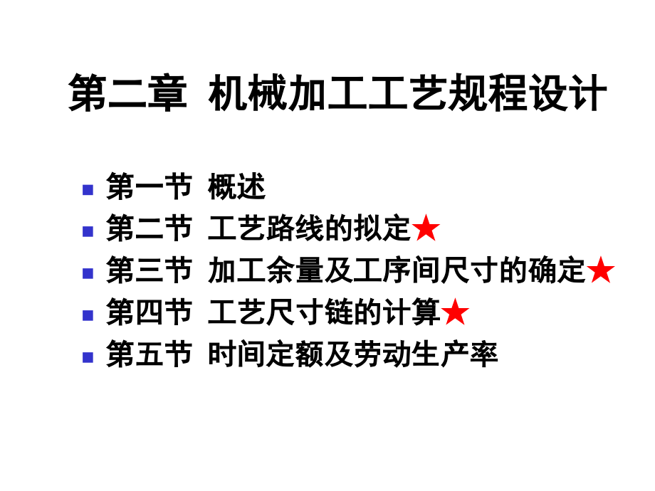 第二章 机械加工工艺规程的制订_第1页