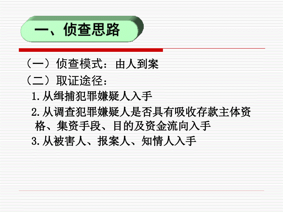 集资犯罪案件侦查训练_第3页