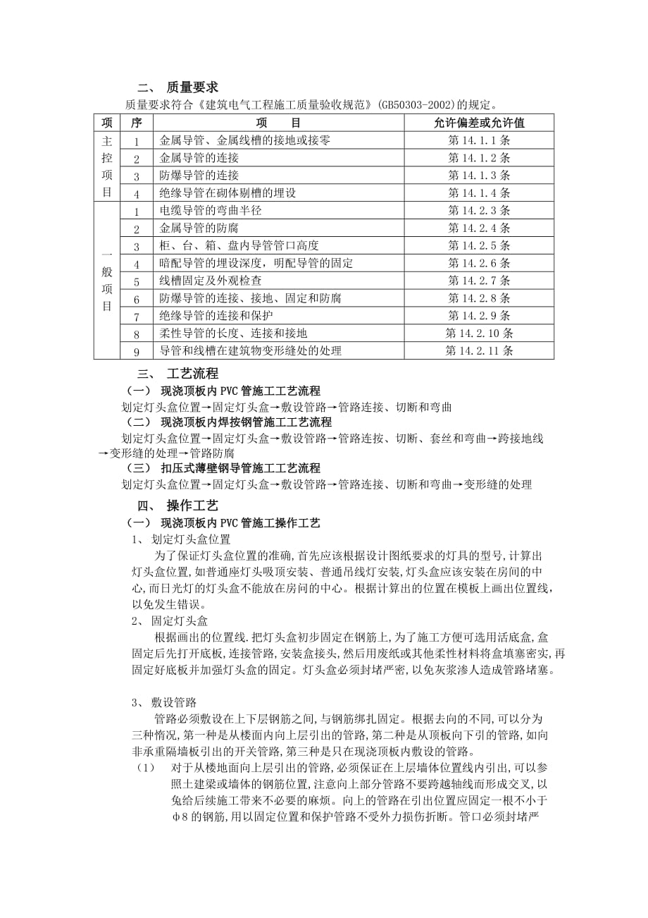 现浇顶板PVC配管技术交底_第2页