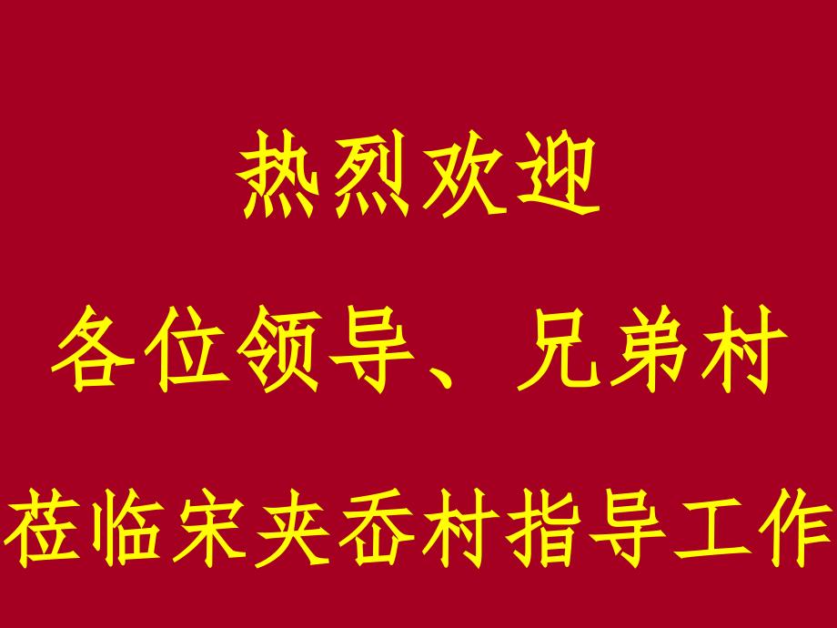 宋夹岙新农村汇报汇编_第1页